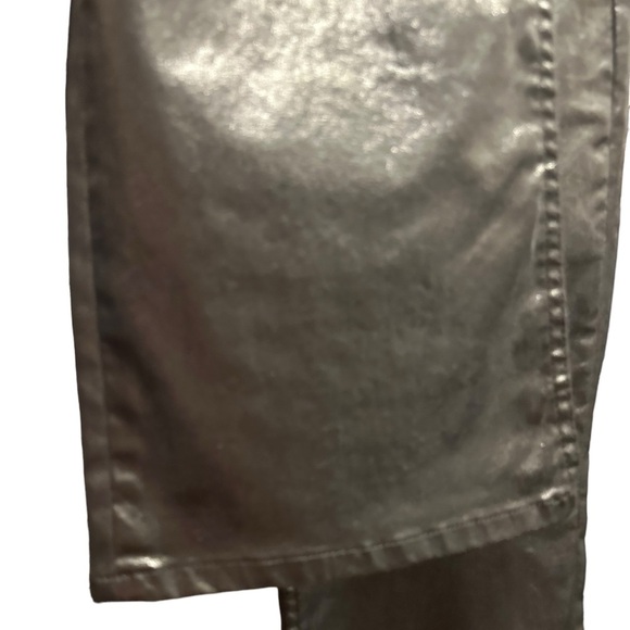 Rag & bone coated black Casey high rise ankle flare jeans size 31 - Picture 2 of 14